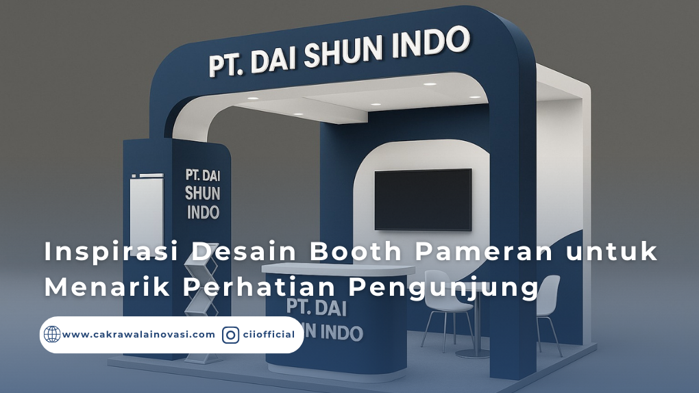 Desain booth pameran