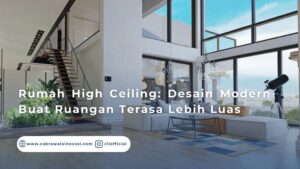 rumah high ceiling