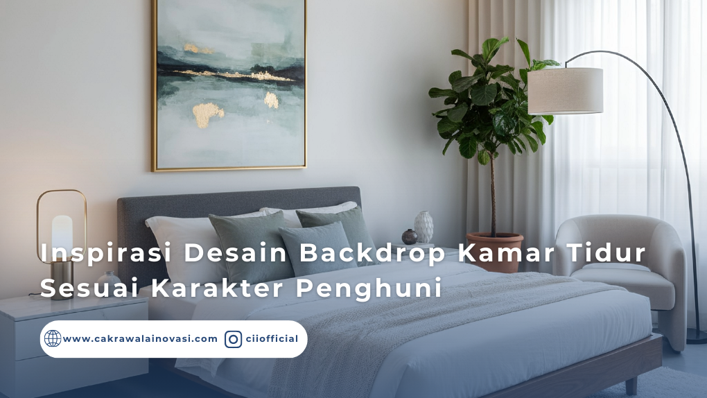 Backdrop Kamar Tidur