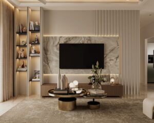 tips backdrop ruang tamu